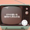 ガキの使い（ガキ使）笑ってはいけないシリーズなどを海外から視聴する方法
