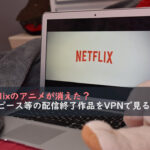 Netflixのアニメが消えた？ワンピース等の配信終了作品をVPNで見る方法