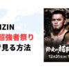 海外からRIZIN 師走の超強者祭りを視聴する方法【最安値は？】
