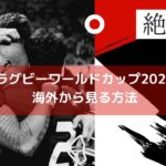 海外からラグビーワールドカップ2023をリアルタイムで見る方法